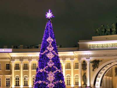 Фото Новый год на Дворцовой площади 2015