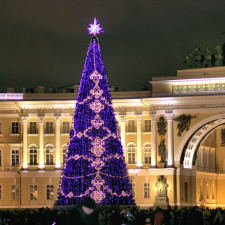 Новый год на Дворцовой площади 2015