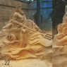 Фото Фестиваль песчаных скульптур Величие России. От Петра Первого до наших дней