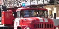 В Петербурге произошел пожар в здании Академии транспортных технологий