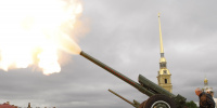 В Петербурге 25 апреля прозвучал выстрел пушки Петропавловской крепости