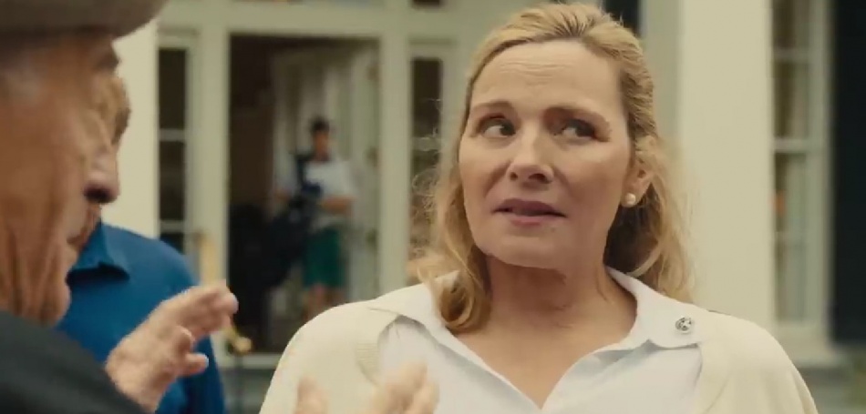 Ким Кэттролл впервые вышла в свет с новым мужем после тайной свадьбы