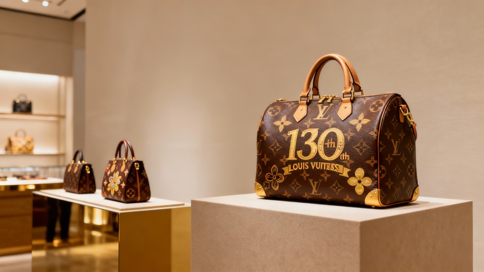 Louis Vuitton отмечает 130 лет легендарного Monogram лимитированной коллекцией сумок