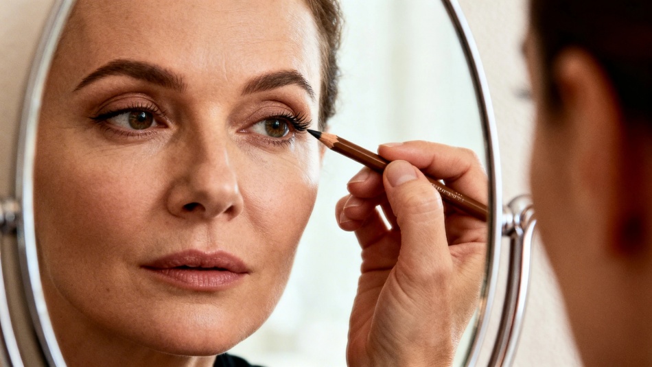 Коричневый карандаш для глаз стал главным бьюти-трендом сезона 2026 года