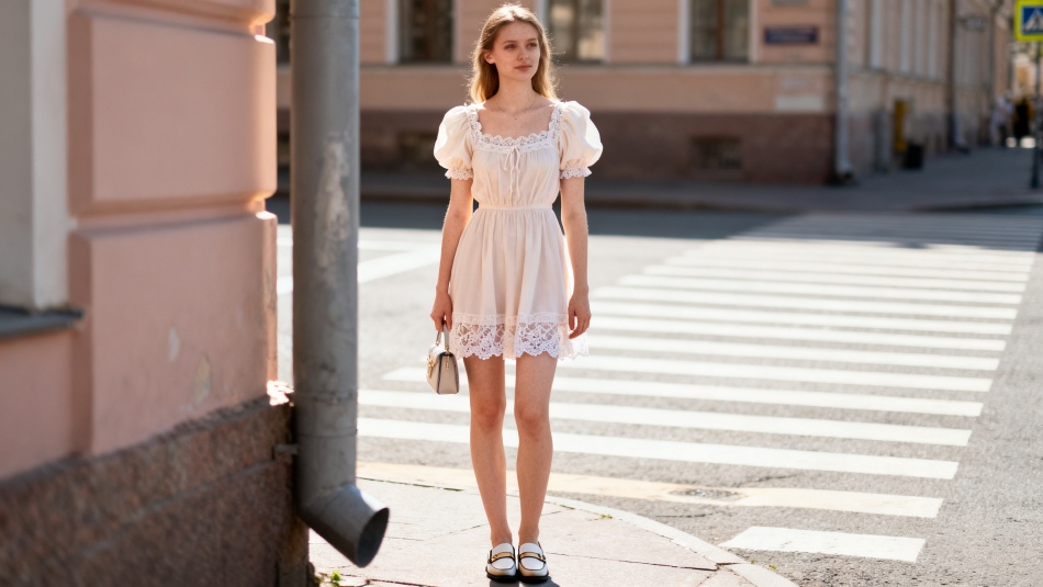 Мини-платья baby doll возвращаются: как короткая длина стала символом лета