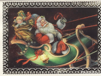 Фото Открытие выставки старинных рождественских открыток 