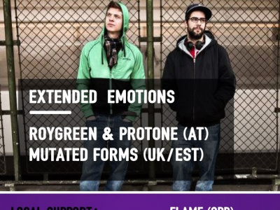 Фото Вечеринка Extended Emotions: RoyGreen & Protone (AU), Mutated Forms (ES/UK)