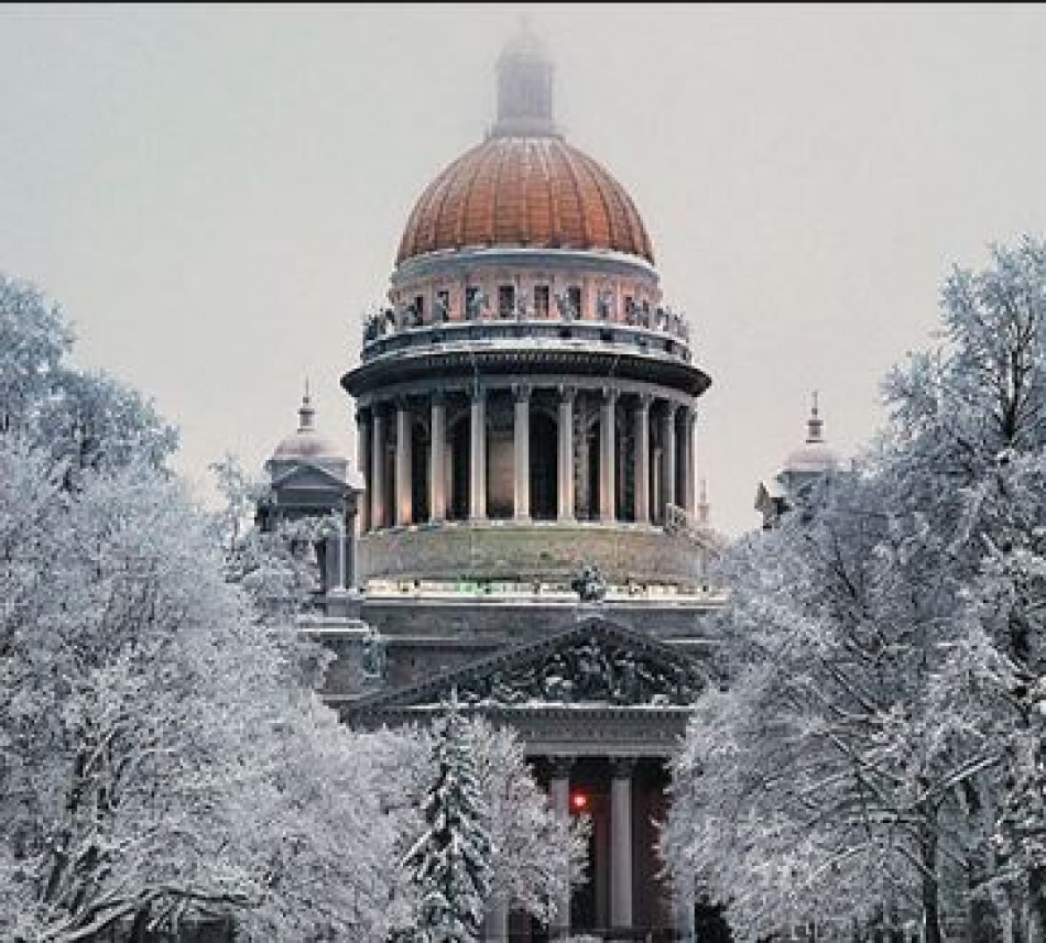 В Курортном районе выпал "первый снег"