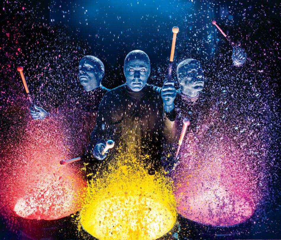 Гастрольный тур Blue Man Group приезжает в Петербург
