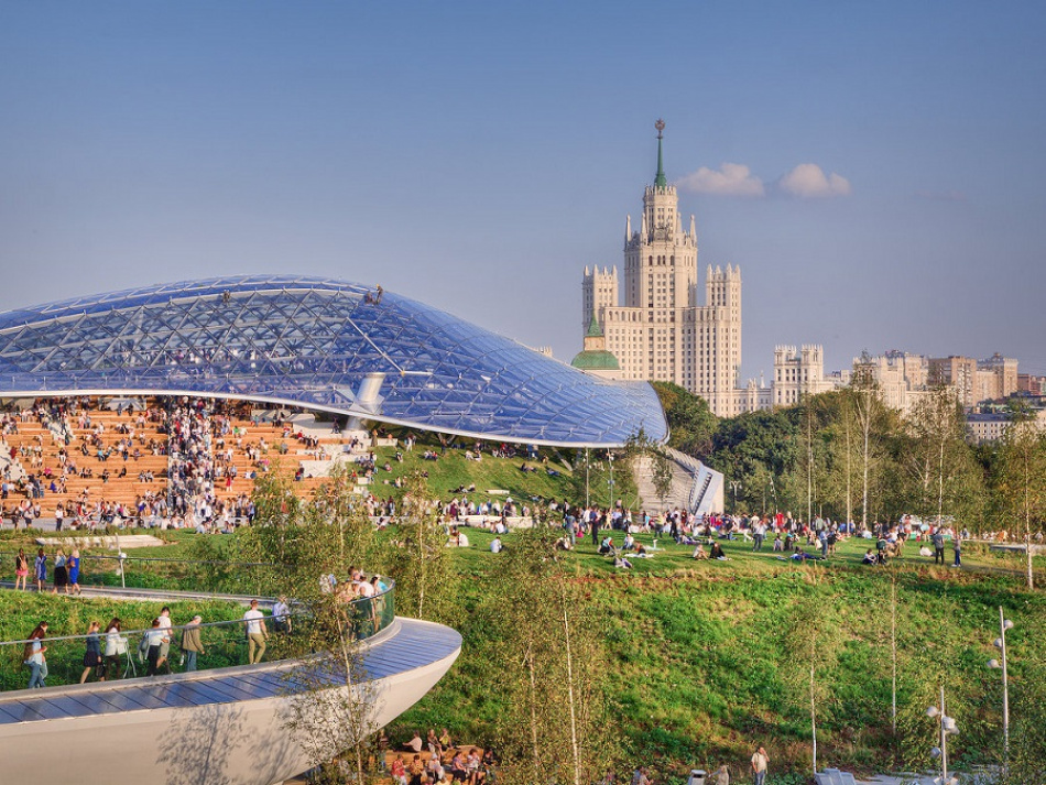 Петербургское "Зарядье" свяжут с Петропавловской крепостью переходом