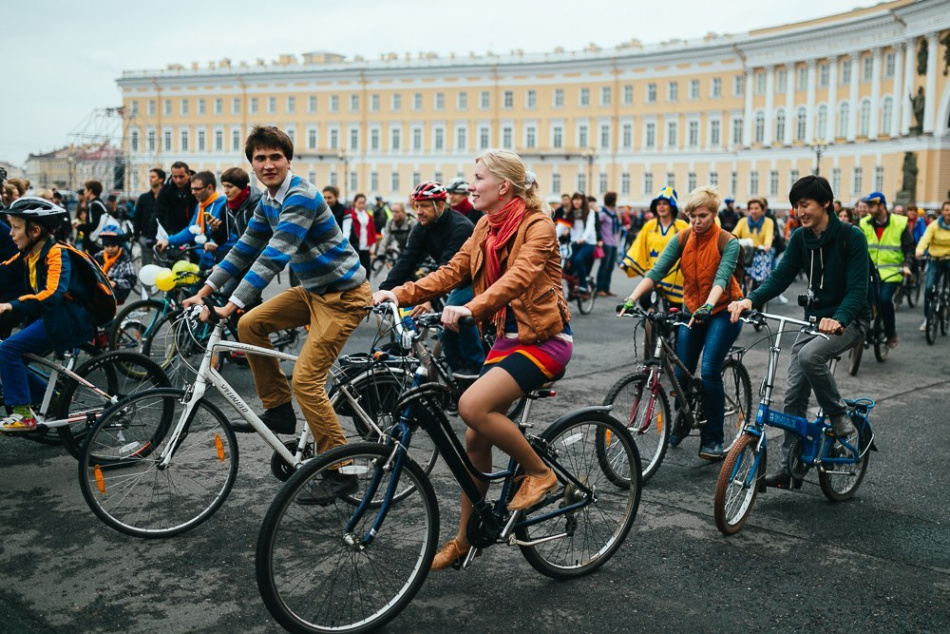 В Петербурге пройдёт масштабный велопарад