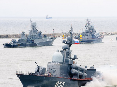Фото Празднование Дня Военно-Морского флота России в форту Константин