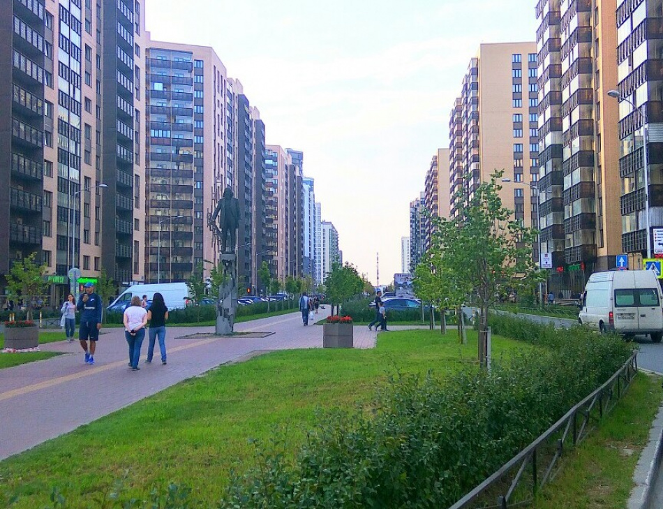 В Мурино пытаются застроить бульвар Менделеева