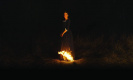 Фото Портрет девушки в огне