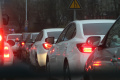 На Красносельском шоссе собралась пробка вечером 29 января 