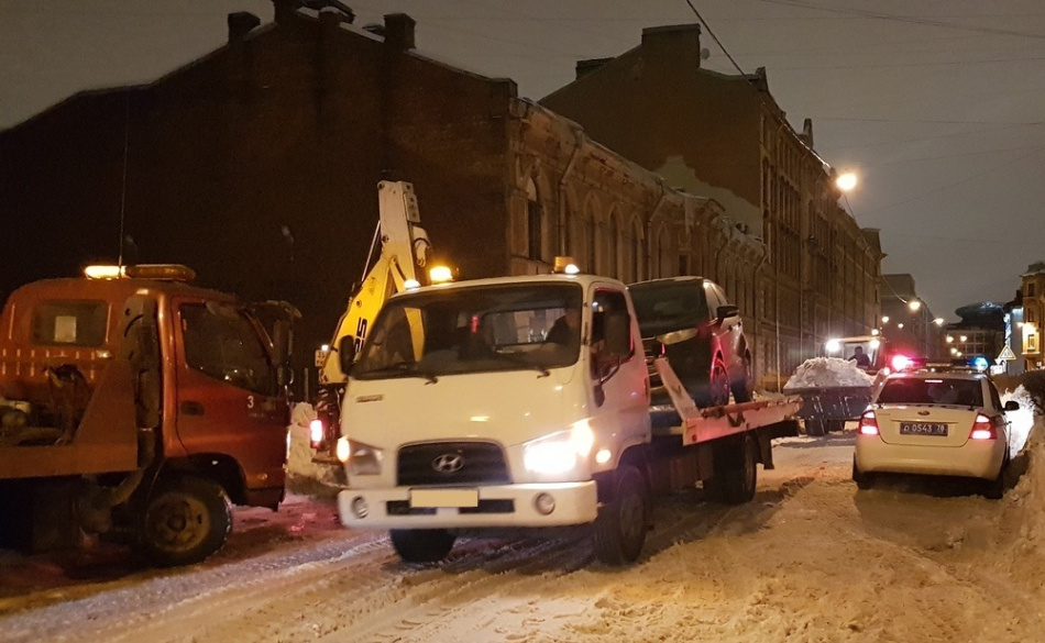 В Московском районе Петербурга орудовал лжеэвакуаторщик