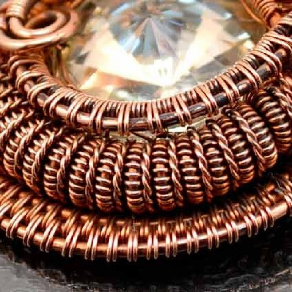 29 ноября пройдет мастер-класс по плетению из проволоки в технике wire wrap