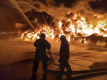 Ночной пожар под Петербургом уничтожил четыре автомобиля