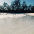 Сезонный ледовый каток в Удельном парке