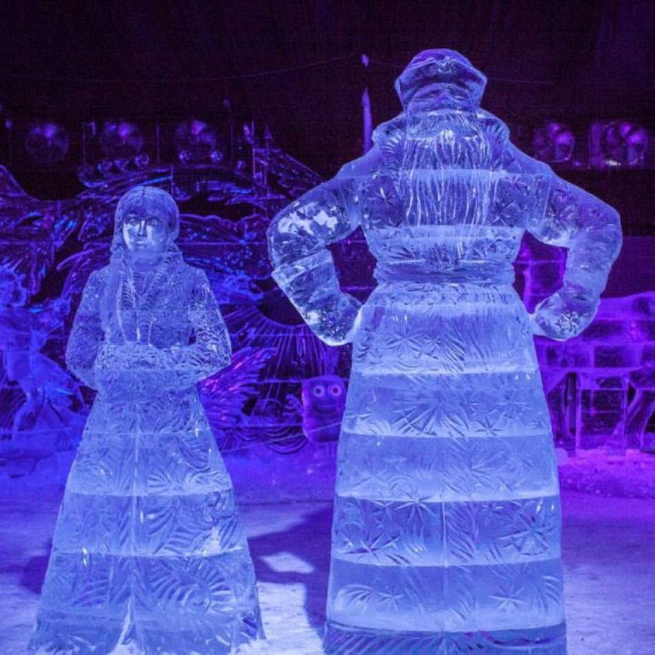 В Санкт-Петербурге открыт фестиваль ледовых скульптур "Ice Fantasy – 2020"