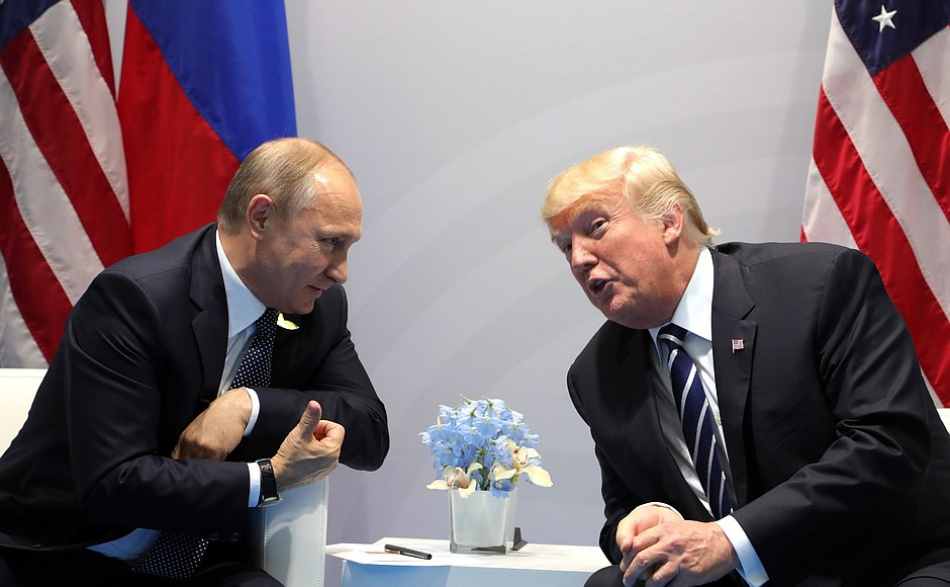 Путин лично поблагодарил Трампа за информацию о подготовке терактов в Петербурге