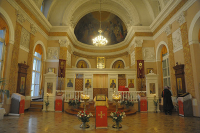 Фото Домовая церковь Святой Великомученицы Екатерины в здании Академии художеств