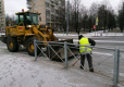 Виноваты морозы: в Смольном объяснили пыльные вихри на дорогах Петербурга