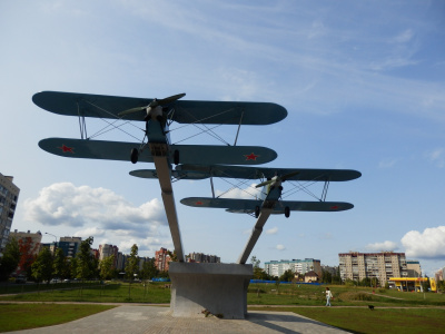 Фото Памятник первым летчикам России