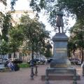 Памятник А.С. Пушкину на Пушкинской