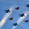 Фото Парад авиации в День Победы 2020
