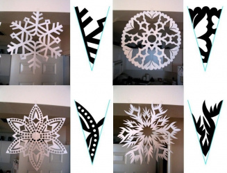 ❄ Украшения, которые не растают: 3D снежинки и звёздочки из бумаги