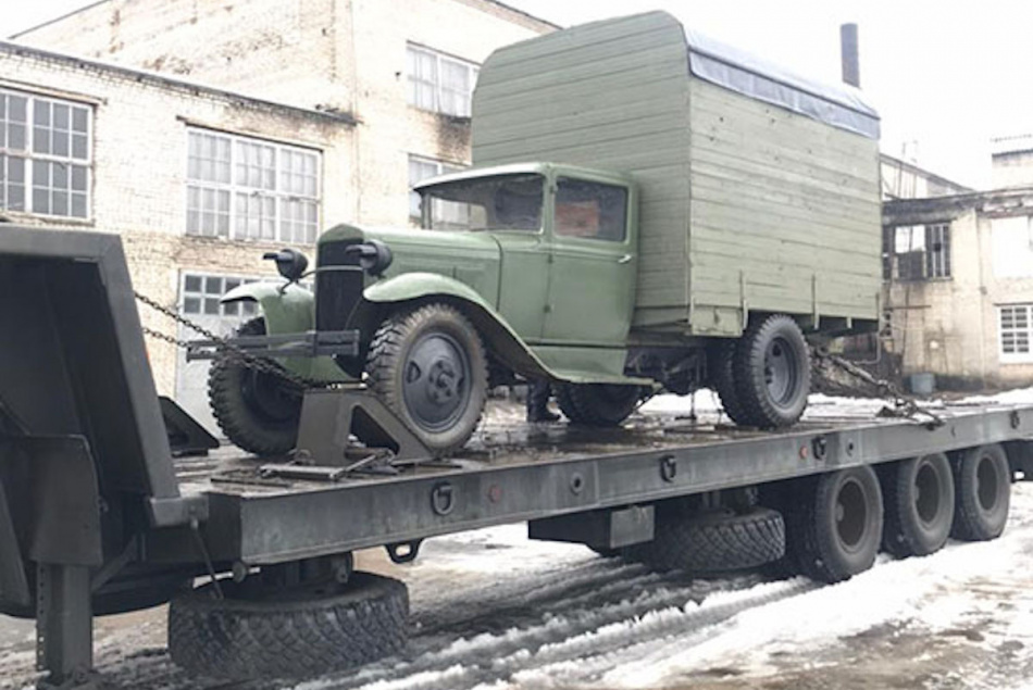 В центре Петербурга установят легендарную «полуторку», работавшую в годы блокады Ленинграда