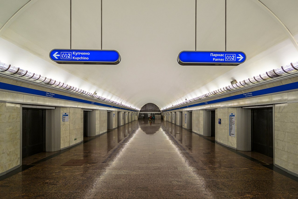 Стало известно, как будет выглядеть обновленная станция метро «Парк Победы»