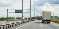 Участок КАД между развязками с Выборгским шоссе и проспектом Энгельса закроют для транспорта