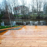 Фото Общественное пространство на набережной реки Охты
