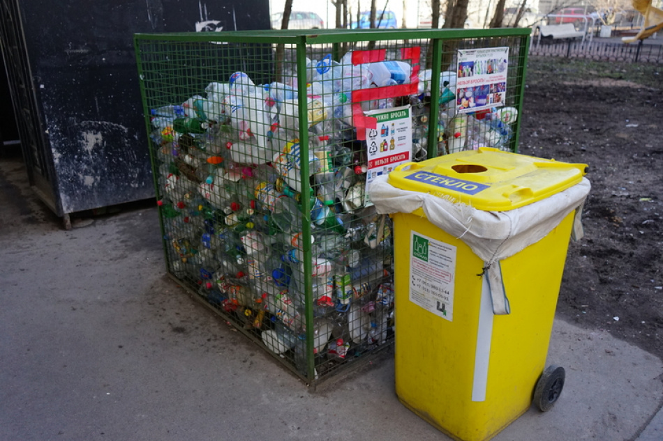 Петербург экспериментирует с раздельным сбором мусора