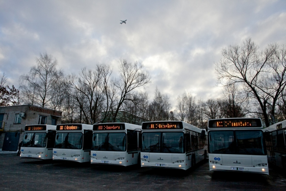 В Петербурге на улицы города вышли дополнительные автобусы