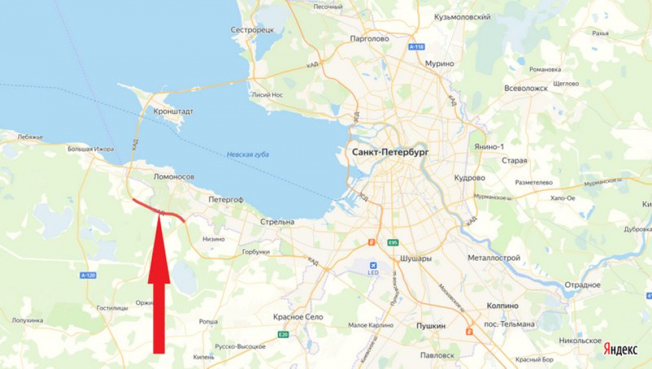 На КАД в районе Ломоносова перекроют две полосы движения