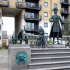 Неизвестные вандалы повредили памятник российскому императору Петру I в Лондоне