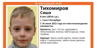 В Петербурге ищут пропавшего накануне восьмилетнего мальчика В Петербурге ищут пропавшего накануне восьмилетнего мальчика