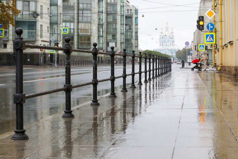 Плюсовая температура сохранится в Петербурге до выходных