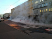 На Дровяной улице в Петербурге прорвало трубу 
