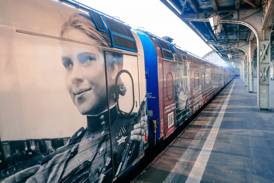 «Поезд Победы» вернется в Петербург 4 января 
