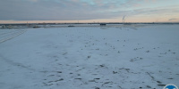 Петербуржцев предупредили об опасности выхода на лед Финского залива 