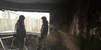 Прокуратура Москвы опубликовала кадры сгоревшей квартиры на юго-западе города, где убили петербурженку