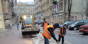 За снежную неделю в Петербурге отправлено на утилизацию 58 тыс. кубометров снега