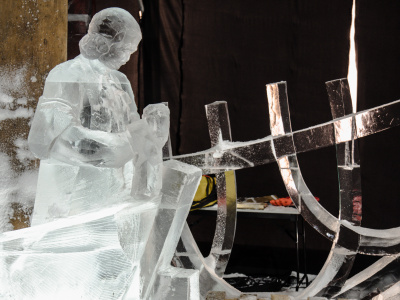 Фото Фестиваль ледовых скульптур ”КроншЛёд”