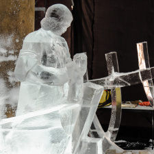 Фестиваль ледовых скульптур ”КроншЛёд”