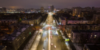 Улица Орджоникидзе стала светлее на 159 фонарей