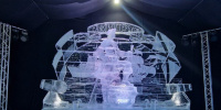 Фестиваль ледовых скульптур «КроншЛёд» открылся в Кронштадте